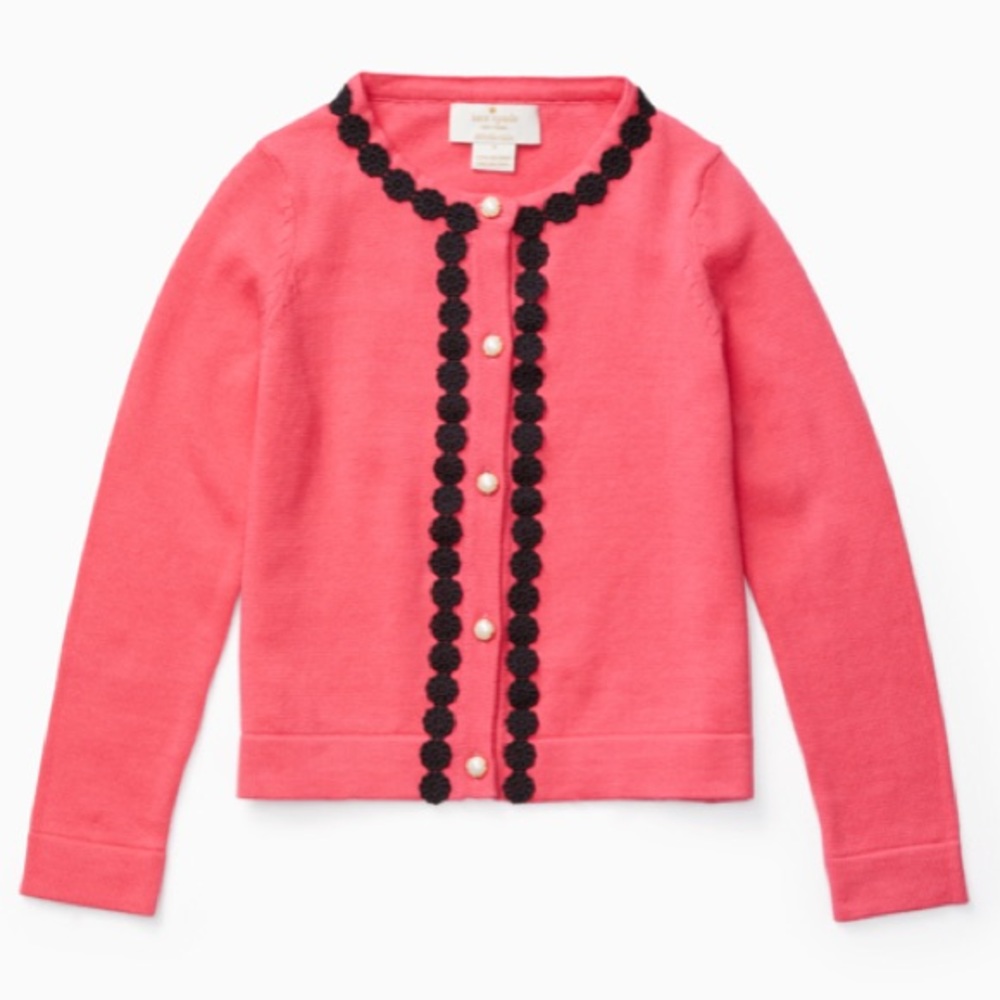 Kate Spade lace trim cardigan